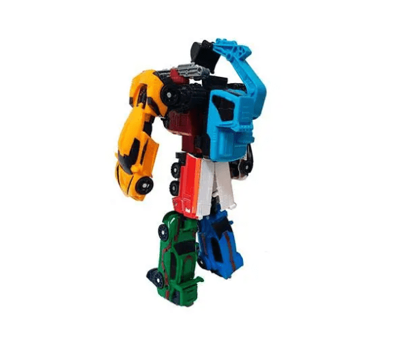 Трансформер ToyCloud 24 см Tobot Magma 6в1 машинки 535 - Фото 3 Трансформер ToyCloud 24 см Tobot Magma 6в1 машинки 535 - зображення 3