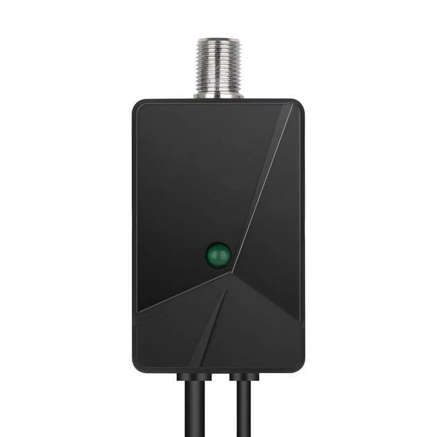 Антенный усилитель ТВ сигнала DVB-T/T2, HDTV 4K/1080P, с усилением 29dB, VHF/UHF с USB питанием, адаптер - Фото 3 Антенный усилитель ТВ сигнала DVB-T/T2, HDTV 4K/1080P, с усилением 29dB, VHF/UHF с USB питанием, адаптер - изображение 3