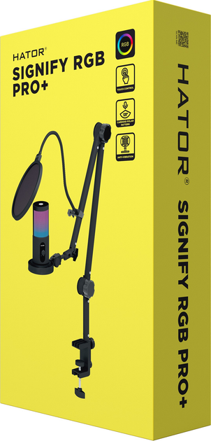 Мікрофон Hator Signify RGB PRO+ (HTA-516) - зображення 7