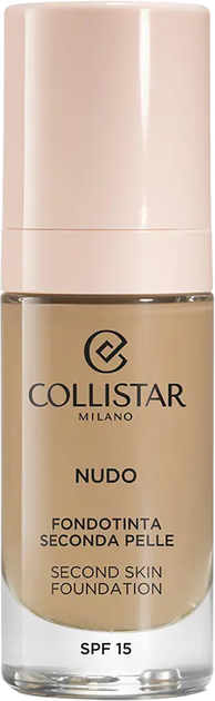 Podkład do twarzy Collistar Nudo Second Skin SPF15 4N Sabbia 30 ml (8015150002547) - obraz 1