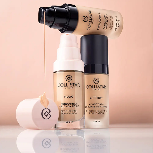 Тональна основа для обличчя Collistar Nudo Second Skin SPF15 4N Sabbia 30 мл (8015150002547) - зображення 3