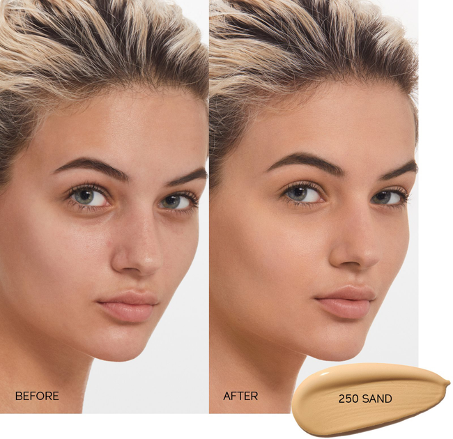 Тональна основа для обличчя Shiseido Synchro Skin Self-Refreshing SPF30 250 Sand 30 мл (729238217713) - зображення 3