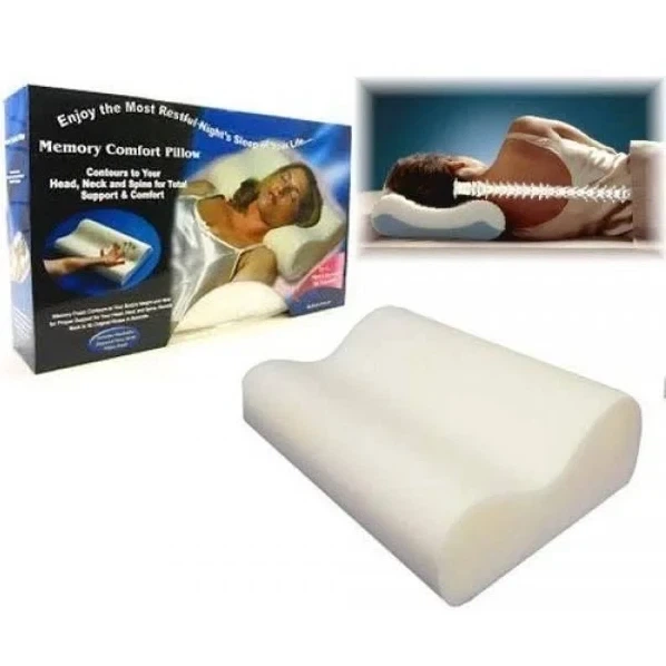 Подушка ортопедична OPT-TOP Comfort Memory Pillow з ефектом пам'яті 30х50см (2083696309) - Фото 2 Подушка ортопедична OPT-TOP Comfort Memory Pillow з ефектом пам'яті 30х50см (2083696309) - зображення 2