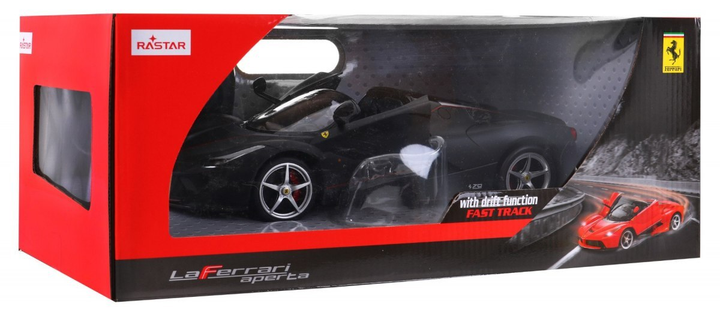 Машинка Rastar Ferrari LaFerrari Aperta на радіокеруванні 1:14 Black (5903864900699) - зображення 1