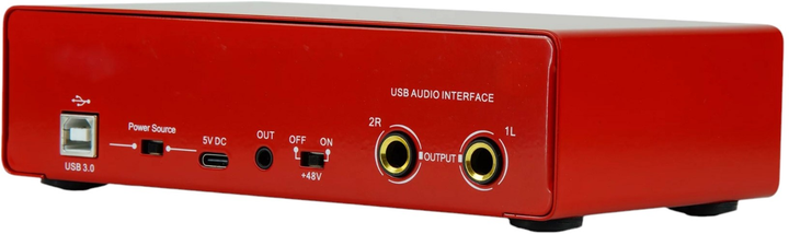 Аудіоінтерфейс MusicMate MM-AI70 Gemini Smart (5904119284274) - зображення 6