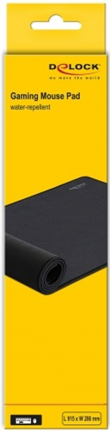 Ігрова поверхня Delock Gaming Mouse Pad Black (12557) - зображення 4