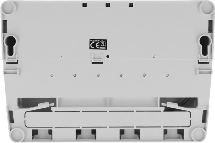 Патч-панель Delock Mini Desktop Patchpanel 6 Port Cat.6A Gray (4043619880492) - зображення 5