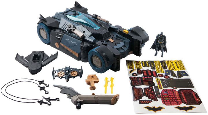 Zestaw do zabawy Spin Master DC Batman Ultimate Transforming Batmobile + Figurka 10 cm (681147018068) - obraz 7