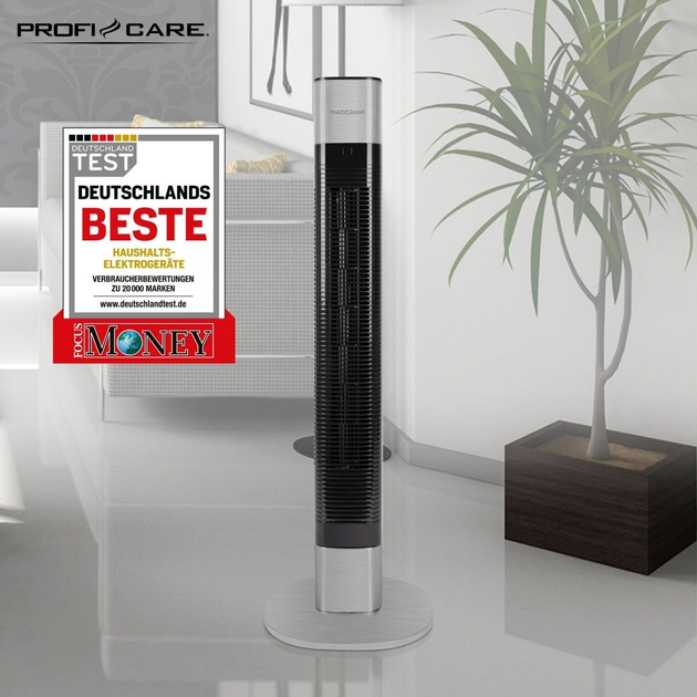 Колонний вентилятор ProfiCare PC-TVL 3068 (105 см, пульт дистанційного керування, 50 Вт,) - зображення 2