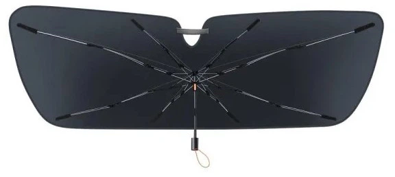 Парасолька-шторка на лобове скло Baseus CoolRide Series Windshield Sunshade Umbrella Cluster Black (C20656101111-00) - Фото 4 Парасолька-шторка на лобове скло Baseus CoolRide Series Windshield Sunshade Umbrella Cluster Black (C20656101111-00) - зображення 4