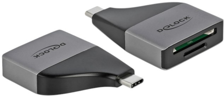 Кардрідер Delock USB Type-C SD / MMC + Micro SD (4043619641178) - зображення 1