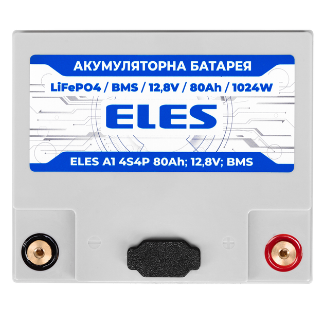 Акумуляторна батарея ELES А1 TP 4S4P 80 Ah; 12,8V; 150A BMS - изображение 4