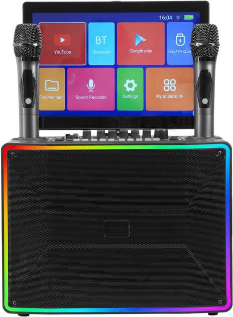 Przenośny zestaw karaoke MusicMate MM-SC900 PartyStar (5904119285103) - obraz 7