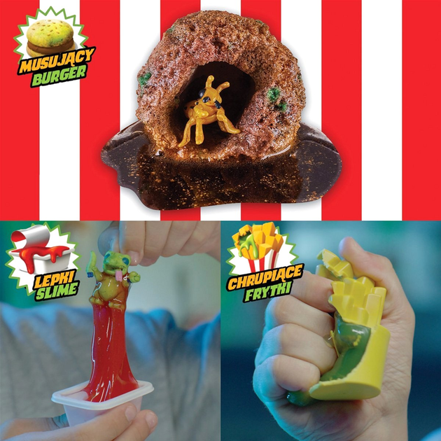Фігурка Cobi Terror Fried Огидний бургер 7 cm (5902251500382) - зображення 5