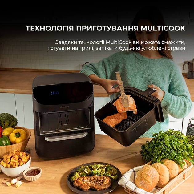 Мультипіч Cecotec Cecofry FoodCourt 11000 Connected C (CCTC-03282) - зображення 4