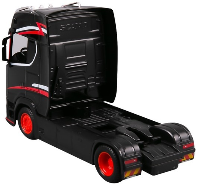 Model metalowy Bburago ciężarówka Street Fire Scania 770S 1:43 czarny (4893993322077) - obraz 3
