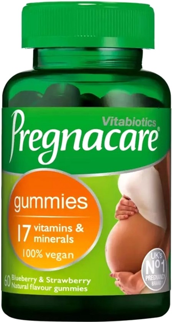 Дієтична добавка Vitabiotics Pregnacare для вагітних 60 жуйок (5021265249480) - зображення 1