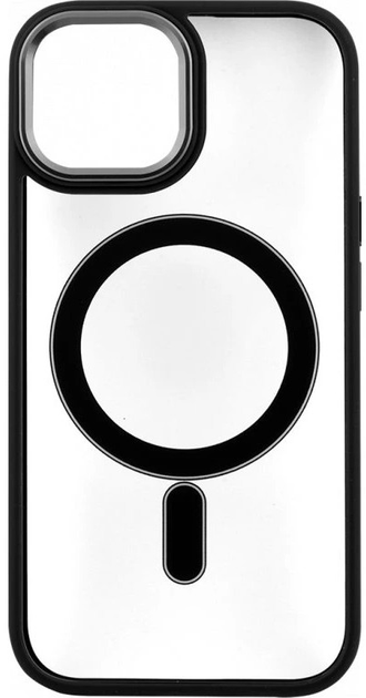 Etui Winner Group Iron Eye Magnet do Apple iPhone 15 Pro Max Black (8591194118999) - obraz 1