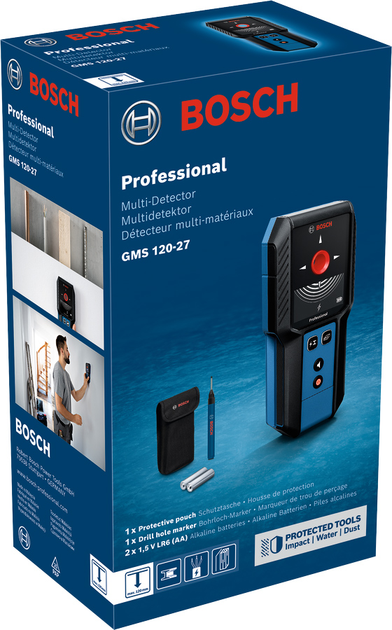 Детектор Bosch Professional GMS 120-27 (0601081700) - зображення 5