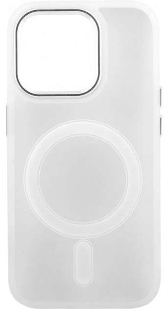 Etui Winner Group Iron Eye Magnet do Apple iPhone 15 Pro White (8591194119323) - obraz 1