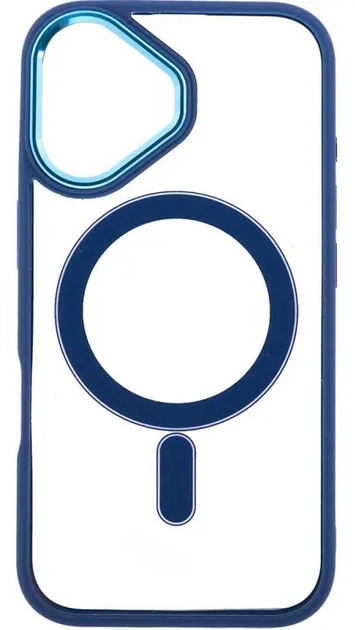 Etui Winner Group Iron Eye Magnet do Apple iPhone 16 Plus Dark Blue (8591194125072) - obraz 1