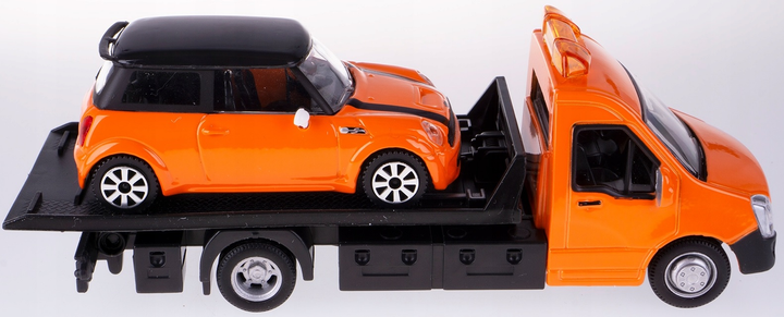 Zestaw samochodów Bburago Laweta Street Fire + Mini Cooper S 1:43 (4893993013562) - obraz 6