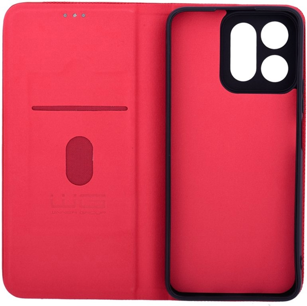 Etui z klapką Winner Group Flipbook Duet do Honor 200 Smart 5G Red (8591194125140) - obraz 2