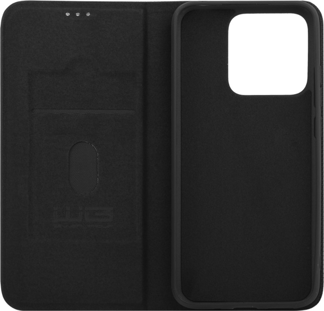 Etui z klapką Winner Group Flipbook Duet do Motorola Edge 50 Neo Black (8591194124761) - obraz 2