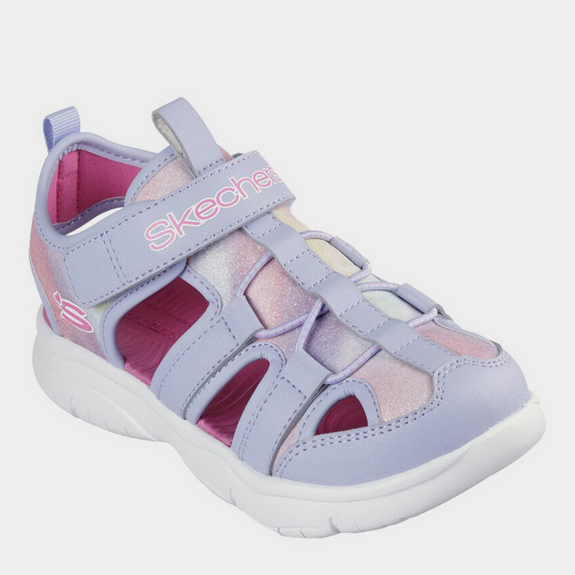 Детские спортивные сандалии для девочки Skechers 303276L LVHP 27.5 Сиреневые (197627804804) 
