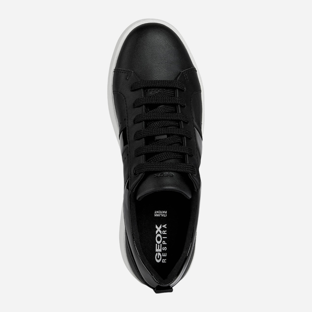 Sneakersy damskie na platformie Geox D35QXA05402-C9999 40 26 cm Czarne (8050036966650) - obraz 4