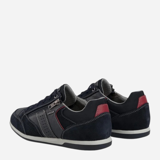 Sneakersy męskie do kostki Geox U024GA022PT-C4002 46 30.6 cm Granatowe (8054730472479) - obraz 3