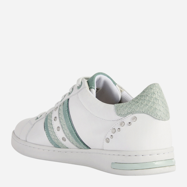 Sneakersy damskie do kostki Geox D151BA08541-C0478 39 25.4 cm Biały/Miętowy (8050036517241) - obraz 3