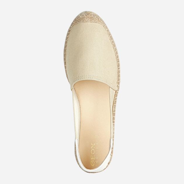 Espadryle damskie Geox D35V0C01043-C5322 41 26.7 cm Sand (8056206051294) - obraz 4