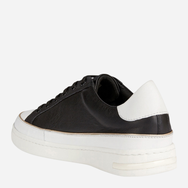 Sneakersy damskie na platformie Geox D351BA00085-C0127 41 26.7 cm Czarny/Biały (8056206052185) - obraz 3