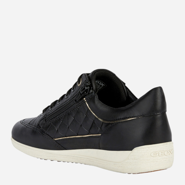 Sneakersy damskie do kostki Geox D3568A08547-C9999 36 23.4 cm Czarne (8056206052772) - obraz 3