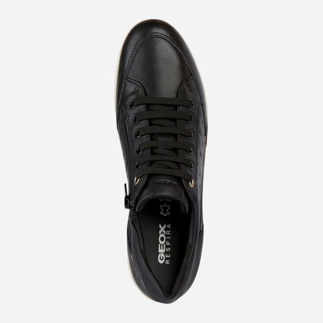 Sneakersy damskie do kostki Geox D3568A08547-C9999 36 23.4 cm Czarne (8056206052772) - obraz 4