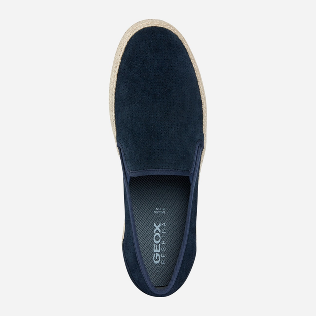 Espadryle męskie Geox U25DWA00020-C4064 42 28 cm Granatowe (8056206000049) - obraz 4