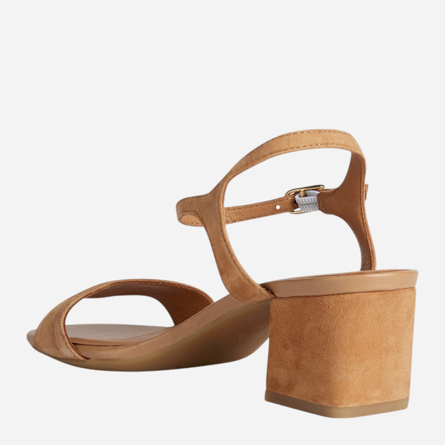Sandały damskie na słupku Geox D35RNE00021-C5006 39 25.4 cm Camel (8056206041851) - obraz 3