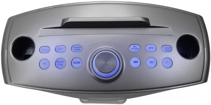Przenośny zestaw karaoke MusicMate MM-SK70-GR SingOwl (5904119284908) - obraz 4