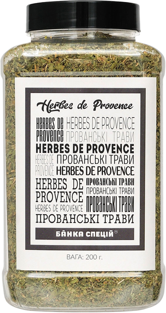 Смесь специй Банка специй Прованские травы 200 г (4820267271847 ...