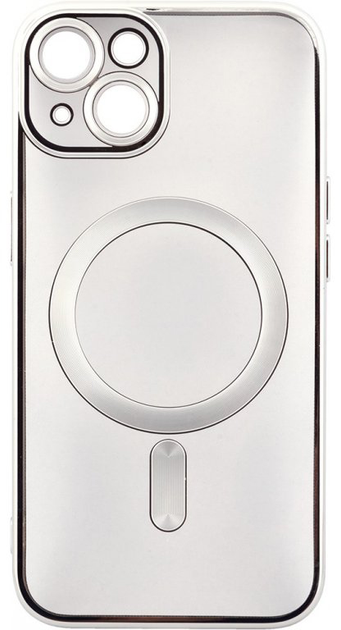 Etui WG Magic Eye Magnet do iPhone 13/14 Silver (11188) - obraz 1