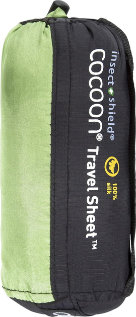 Спальний мішок Cocoon Travelsheet 218 x 90 см Vine (0799696115012) - зображення 5