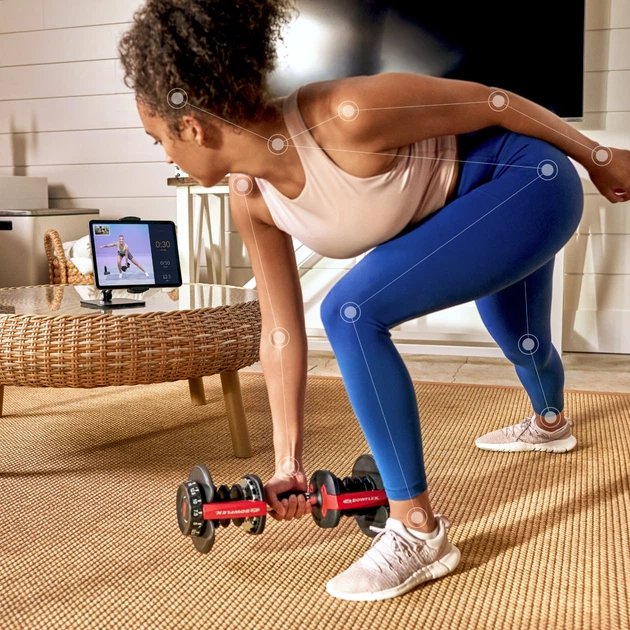 Гантель розбірна сталева Bowflex Select Tech 552i, 24 кг - Фото 9 Гантель розбірна сталева Bowflex Select Tech 552i, 24 кг - зображення 9