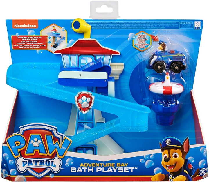 Ігровий набір для ванни Spin Master Paw Patrol Adventure Slide (778988321522) - зображення 1