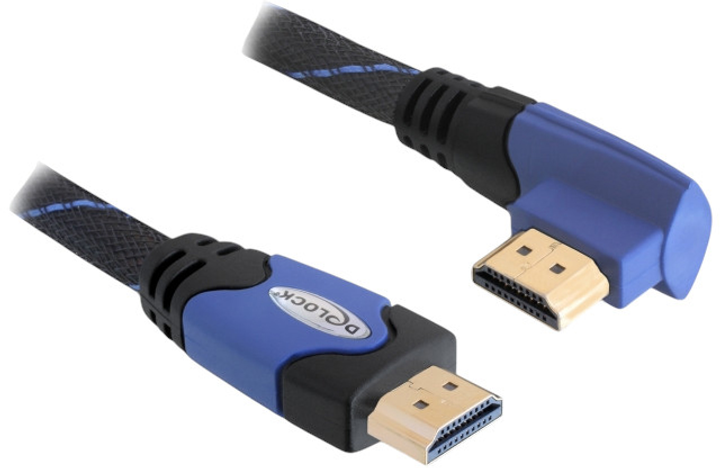 Адаптер Delock High Speed HDMI – HDMI 5 m Black (4043619829583) - зображення 1