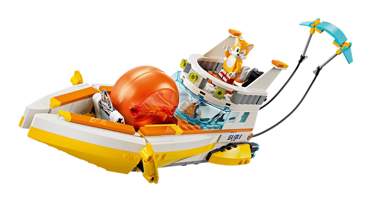 Zestaw klocków LEGO Sonic the Hedgehog Tails i przygoda na łodzi 393 elementy (76997) - obraz 6