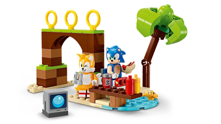 Zestaw klocków LEGO Sonic the Hedgehog Tails i przygoda na łodzi 393 elementy (76997) - obraz 5