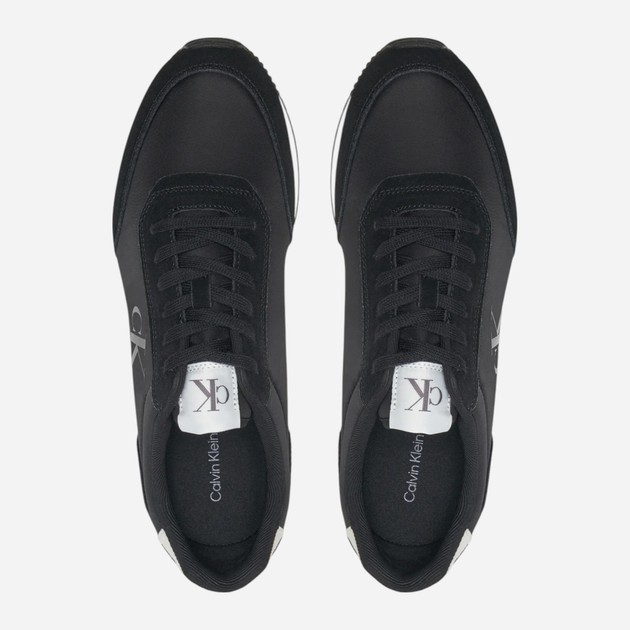 Sneakersy męskie do kostki Calvin Klein Jeans YM0YM01119-0GM 41 Czarne (8720639483617) - obraz 4