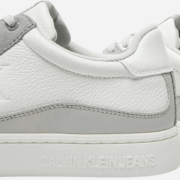 Sneakersy męskie skórzane Calvin Klein Jeans YM0YM01153-0IR 42 Białe (8721107093208) - obraz 6