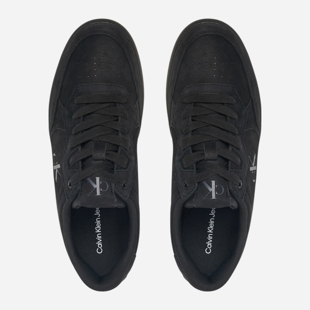 Sneakersy męskie skórzane Calvin Klein Jeans YM0YM01256-0GJ 42 Czarne (8721107094809) - obraz 4